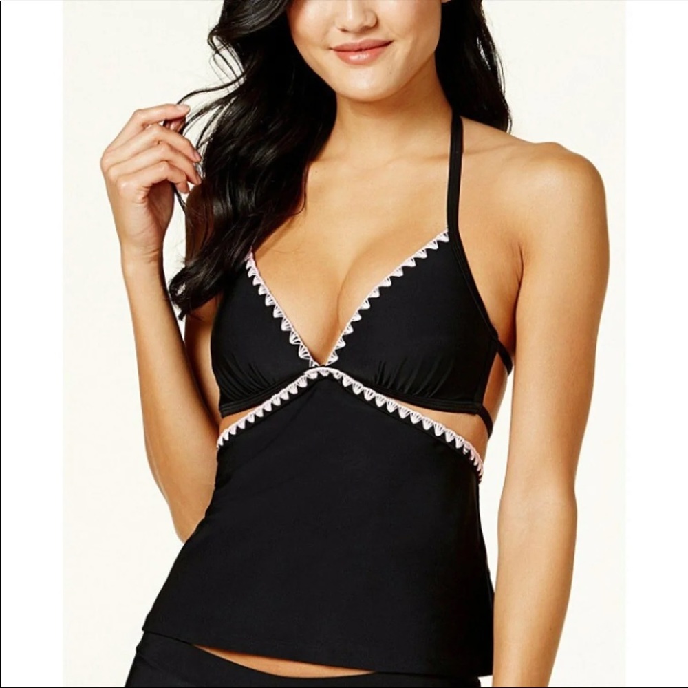 COPY - Hula Honey black/pink tankini